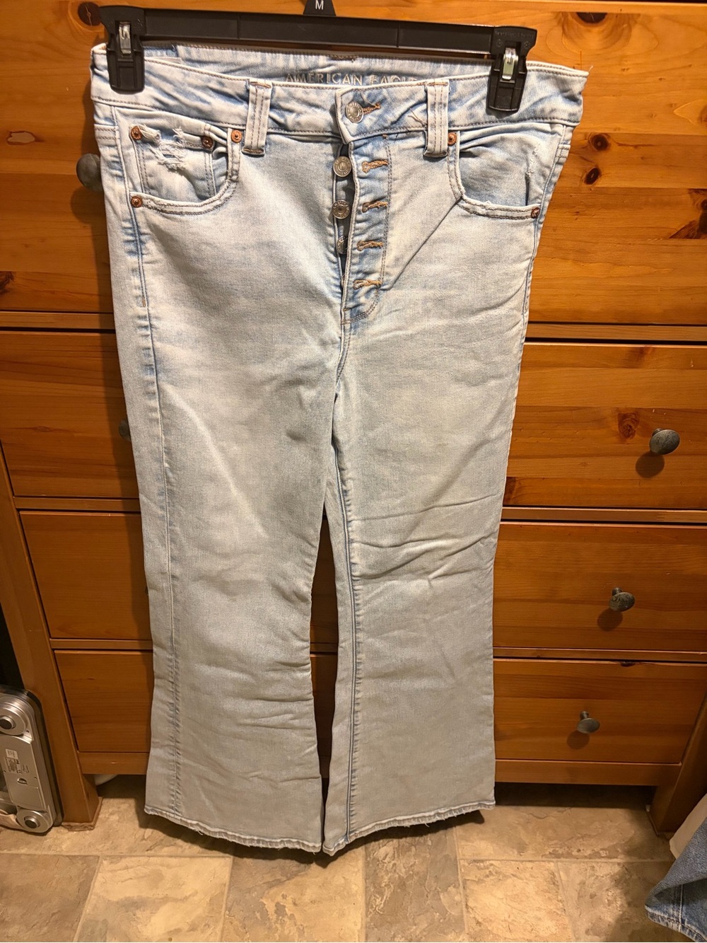 American  Eagle super Hi-rise flare